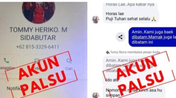 Waspada Penipuan Akun Facebook dan Nomor WhatsApp Palsu Mengatasnamakan Kepala DPMPTSP Kabupaten Karo