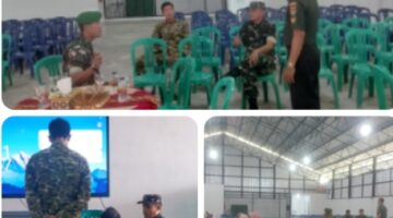 Koramil 421-03/Pnh Matangkan Persiapan Launching Koperasi Desa Merah Putih di Desa Ruguk