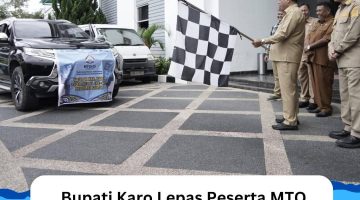 Bupati Karo Lepas Peserta MTQ Kafilah Kabupaten Karo ke MTQ XL Tingkat Provinsi Sumatera Utara