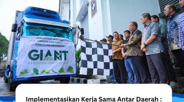 Implementasikan Kerja Sama Antar Daerah : Bupati Karo Lepas Pengiriman 9 Komoditas Unggulan ke Palangkaraya