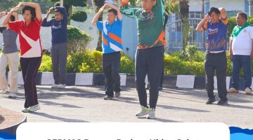 GERMAS Dorong Budaya Hidup Sehat di Lingkungan Pemerintah Kabupaten Karo