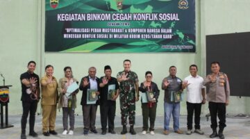 Antusias Masyarakat Cukup Tinggi Untuk Wujudkan Keamanan dan Ketertiban Melalui Binkom di Kodim 0205/TK