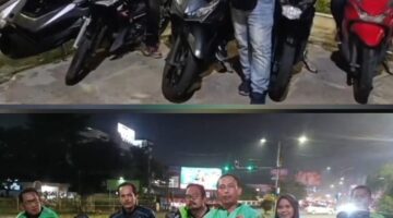 Pengemudi Ojol Aman dan Nyaman Bekerja Di Jalanan Kota Medan