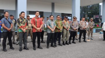 Polres Karo Amankan Aksi Unjuk Rasa Warga Desa Doulu dan Desa Semangat Gunung, Situasi Tetap Kondusif