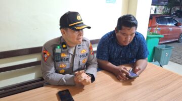 Kabag Ops Polres Karo, Kompol Jonista Tarigan, S.H., Melaksanakan Kegiatan Mystery Call Terhadap Layanan Call Center 110 Polres Karo Dengan Melibatkan Langsung Masyarakat.