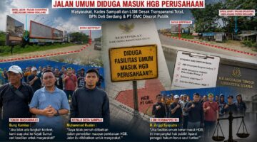 Heboh Proyek Raksasa PIC! Jalan Umum Diduga Dicaplok HGB, BPN Deli Serdang dan PT GMC Disorot Publik