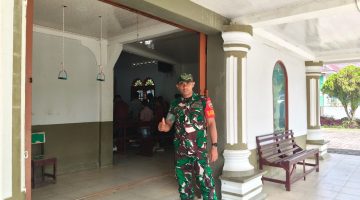Pengamanan Ibadah Minggu oleh Babinsa, Wujud Nyata Kepedulian TNI kepada Masyarakat