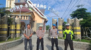 Polres Karo Pastikan Pengamanan Ibadah Minggu Berjalan Optimal