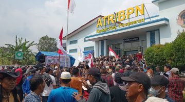Kantor Pertanahan Pesawaran Siap Proses Sertipikat Tanah Adat Pitu Ngetiyuh Pasca-Aksi Damai
