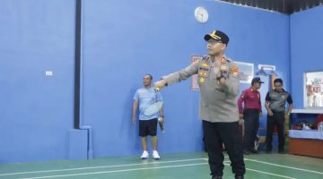 Jelang Hari Bhayangkara ke-80, Polres Karo Gelar Turnamen Badminton Antar Personel