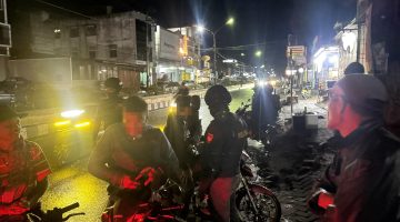 Tim LINGKABER Polres Karo Sisir Titik Rawan, Antisipasi Kejahatan dan Balap Liar