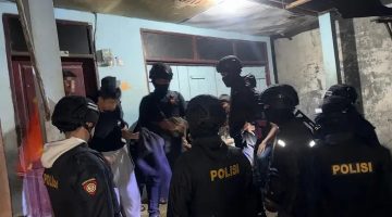 Tim LINGKABER Polres Karo Bubarkan Keributan Remaja Usai Terima Laporan Call Center 110