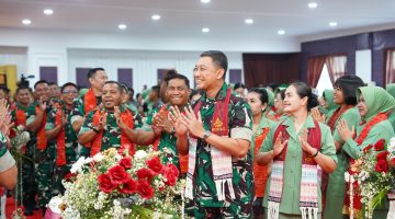 Pangdam I/Bukit Barisan Pimpin Syukuran HUT ke-76 Kodam I/BB  Medan — Panglima Komando