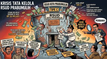 Krisis Tata Kelola: Utang Belanja RSUD Prabumulih Bengkak Rp30 Miliar, Fleksibilitas BLUD Tabrak Aturan!