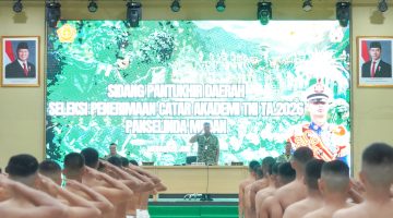 Pangdam I/BB Pimpin Sidang Pantukhirda Penerimaan Calon Taruna Akademi TNI TA 2026