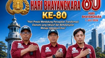 Ikatan Wartawan Online Indonesia Dewan Pimpinan Daerah Kabupaten Serang.Mengucapkan Selamat Hari Ulang Tahun Bhayangkara Ke .80 tahun 2026
