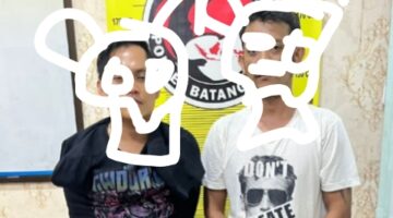 Dua Pria Penyalah Guna Narkotika Jenis Sabu Di Aman Satresnarkoba Batanghari