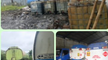 TANGKAP SINDIKAT MAFIA SOLAR MENCORENG INSTITUSI: Gudang di Jalur Alternatif Tegal-Slawi Diduga Timbun Lebih dari 1 Ton Solar Subsidi