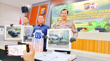Konpers Polda Riau Bongkar TPPU Gading Gajah, Sita Rp1,8 Miliar