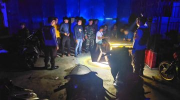 Sinergi TNI dan Warga, Koramil 05/Payung Patroli Objek Vital dan Pantau Situasi Wilayah