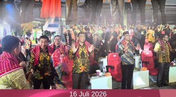 Sinergi Lestarikan Tradisi, Kajari Karo dan Forkopimda Meriahkan Malam Panggung Budaya di PRSU