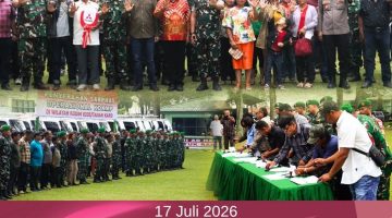 Sinergi Kejari Karo dan Kodim 0205/TK: Kawal Penyerahan Sarana Prasarana Koperasi Merah Putih demi Ekonomi Desa