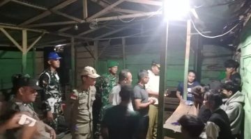 Koramil 09/LB Gencarkan Patroli Gabungan di Objek Vital dan Pusat Keramaian Laubaleng