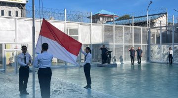 “Rutan Kabanjahe Gelar Upacara Hari Anak Nasional Ke-42 Tahun 2026, Teguhkan Komitmen Perlindungan Anak”