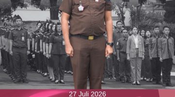 Perkuat Sinergi Organisasi, Kasi Intel Kejari Karo Pimpin Apel Pagi di Kabanjahe