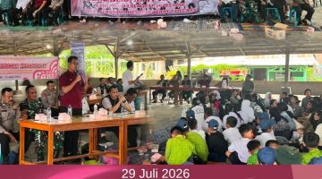 Perkuat Kesadaran Hukum Warga, Kejari Karo Gelar Sosialisasi Wawasan Kebangsaan di Desa Sukadame