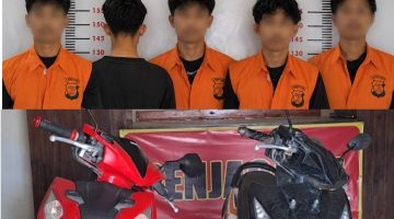 Polisi Ungkap Sindikat Pencurian Motor di Candipuro, Lima Orang Diamankan, Satu Pelaku Masih Berstatus ABH