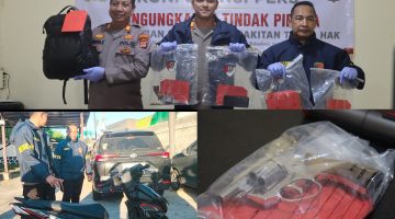 Polsek KSKP Bakauheni Gagalkan Pengiriman Senjata Api Rakitan ke Jawa, Diduga Akan Dipakai untuk Aksi Begal