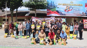 Polres Karo Salurkan Bantuan Sosial untuk Warga di Hari Bhayangkara ke-80