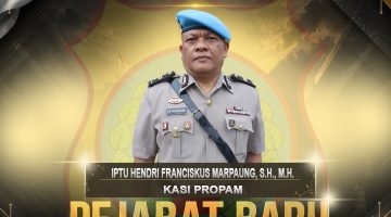 Iptu Hendri Franciskus Marpaung Resmi Jabat Kasi Propam Polres Karo