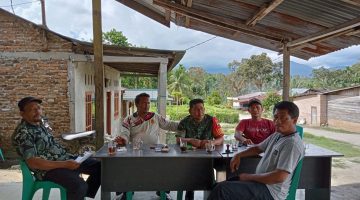 Babinsa, Kades, dan BPD Duduk Bersama Warga, Bahas Keamanan hingga Pembangunan Desa