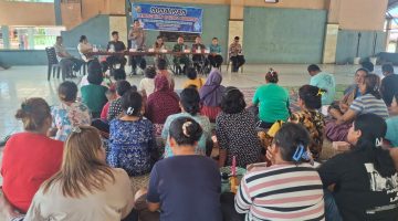 Polsek Tigabinanga Edukasi Warga Desa Perbesi, Perkuat Pencegahan Bahaya Narkoba dari Lingkungan Keluarga