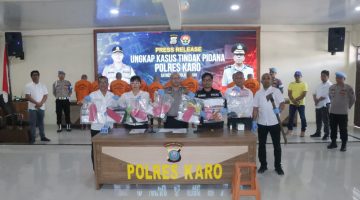 Ungkap Dua Kasus Penganiayaan di Gunung Sibayak, Polres Karo Tetapkan Sembilan Tersangka, Satu Korban Meninggal Dunia