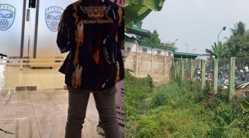 Zulya Purmadi Team BKO DPP LSM Laskar NKRI Soroti RS Kartini Diduga Gunakan Sempadan Sungai Untuk Lahan Parkir Komersil