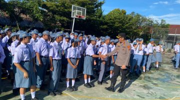 Waka Polres Karo Ajak Siswa SMA Negeri 1 Kabanjahe Bangun Karakter dan Jauhi Narkoba
