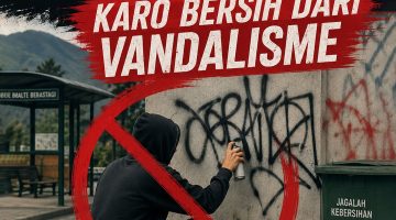 Resahkan Masyarakat, Polres Karo Minta Warga Laporkan Aksi Perusakan Fasilitas Umum ke Call Center 110