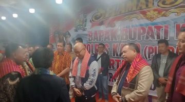 Kapolres Karo Hadiri Pesta Tahun Rumahrih, Polsek Barusjahe Pastikan Kegiatan Berjalan Aman dan Kondusif