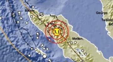 Gempa Magnitudo 3,1 Guncang Barat Gayo Lues, Aceh, Dini Hari