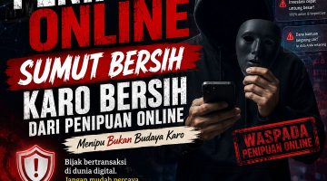 Polres Karo Ingatkan Warga: Berpikir Dulu Sebelum Bertransaksi Digital