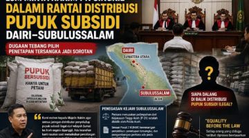 LSM Minta Hakim PN Singkil Dalami Rantai Distribusi Pupuk Subsidi Dairi–Subulussalam