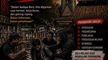 Polres Karo Siap Tindak Tegas Aksi Premanisme demi Keamanan Masyarakat