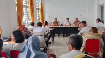 Koramil 06/Kerajaan Ambil Peran Strategis dalam Persiapan Upacara HUT RI ke-81 Kecamatan Kerajaan