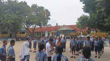 Seleksi Paskib Kecamatan Tigalingga Berlangsung Ketat, Babinsa Tekankan Semangat Bela Negara