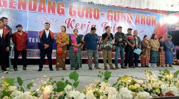Kemeriahan Kerjatahun Desa Barungkersap: Ribuan Warga Lestarikan Budaya Karo Lewat Gendang Guro-Guro Aron