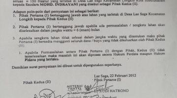 Fakta Persidangan Perdata: Nama Rudi Hartono Muncul dalam Dugaan Penjualan 150 Hektare Lahan Transmigrasi, Kuasa Hukum Tunjukkan Dokumen di Hadapan Majelis Hakim