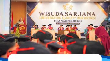 Bupati Karo Dorong Lulusan Universitas Quality Berastagi Jadi Generasi Inovatif dan Berintegritas